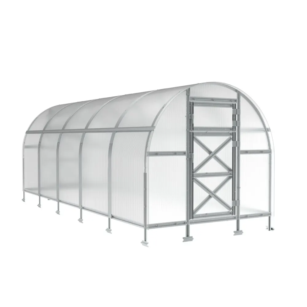 6.5 x 10.8 ft Steel Arched Roof Greenhouse 2 6.5x10.8-ft-steel-arched-roof-greenhouse-product-2