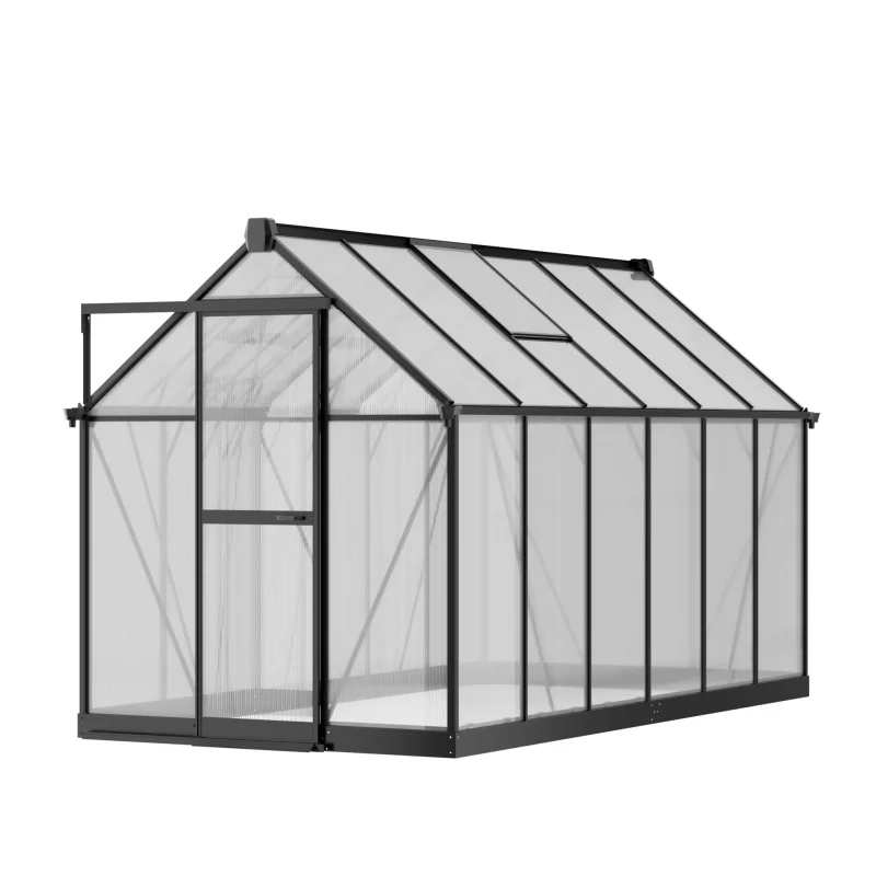 6x12-ft-aluminium-gable-roof-greenhouse-with-polycarbonate-panels-s-series-product-1