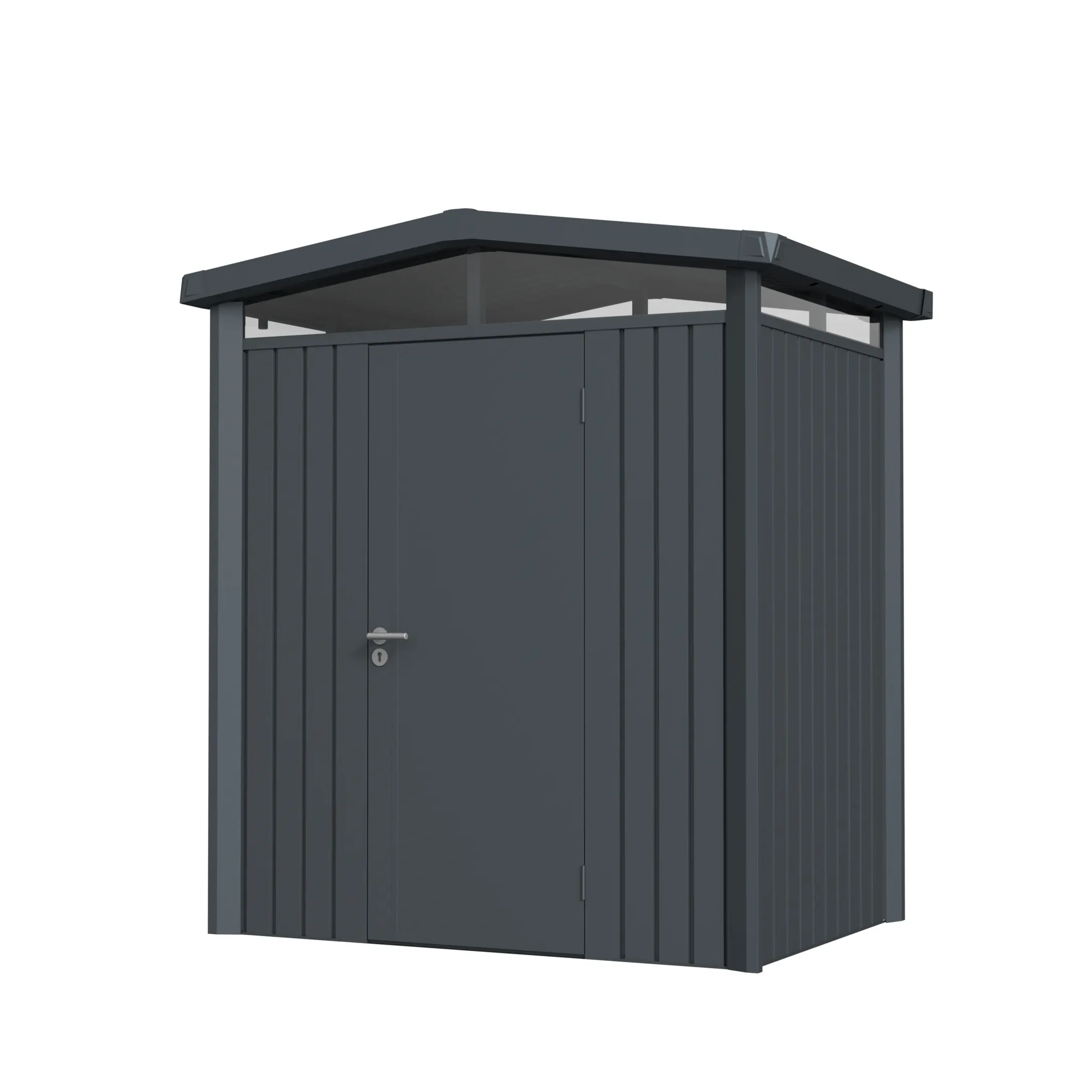 6 x 4 ft Gable Roof Metal Storage Shed | Vertex 1 6x4-ft-gable-roof-metal-storage-shed-vertex-product-1