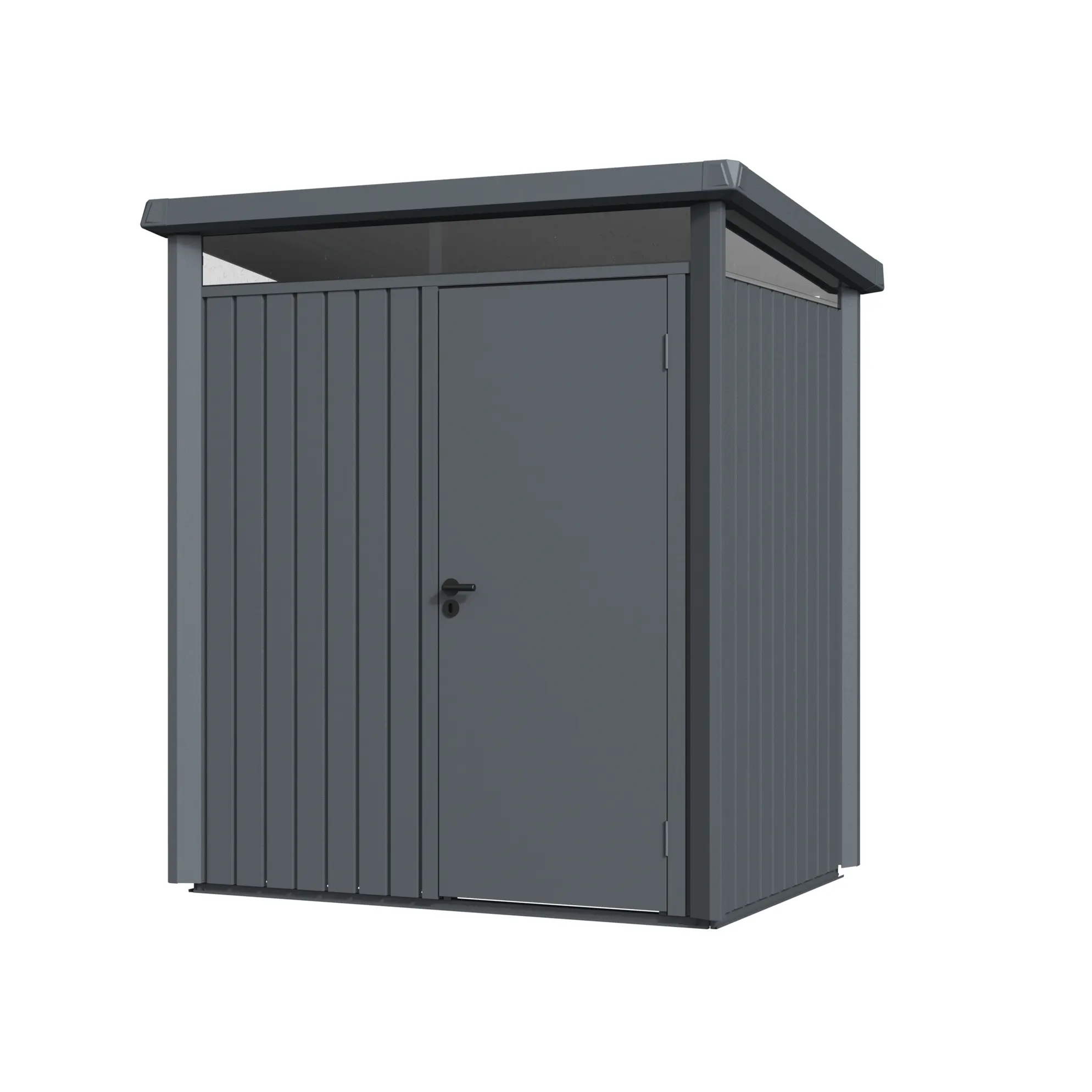 6 x 4 ft Pent Roof Metal Storage Shed | Vertex 2 6x4-ft-pent-roof-metal-storage-shed-vertex-product-2