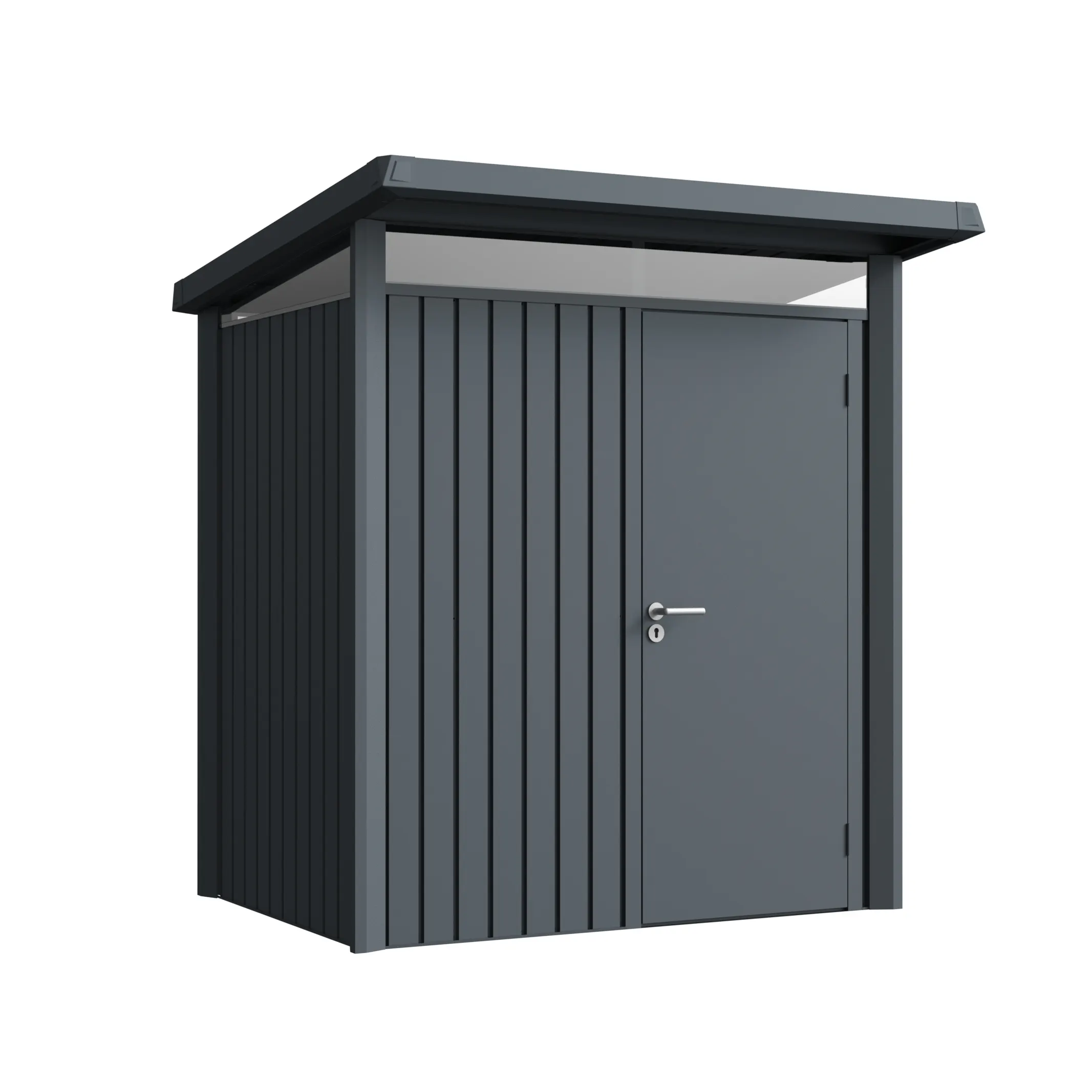6 x 4 ft Pent Roof Metal Storage Shed | Vertex 3 6x4-ft-pent-roof-metal-storage-shed-vertex-product-3