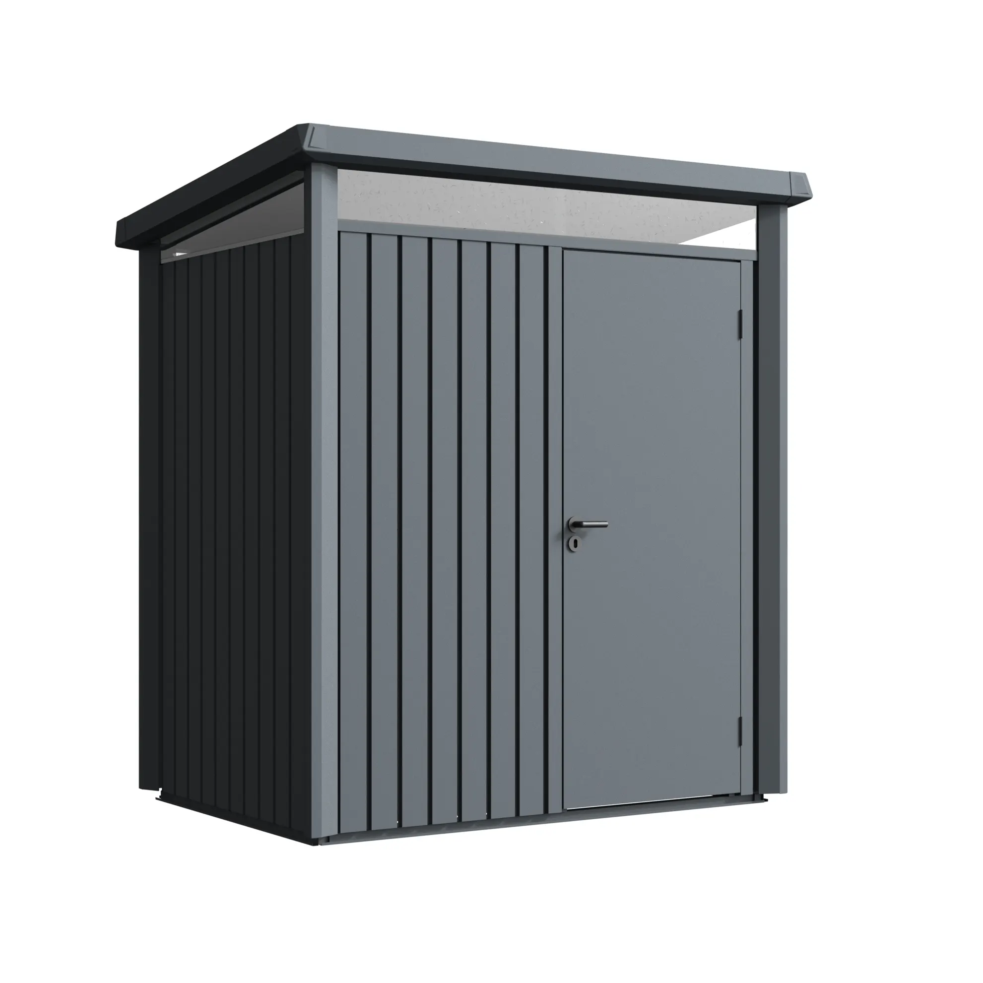 6 x 4 ft Pent Roof Metal Storage Shed | Vertex 6 6x4-ft-pent-roof-metal-storage-shed-vertex-product-6