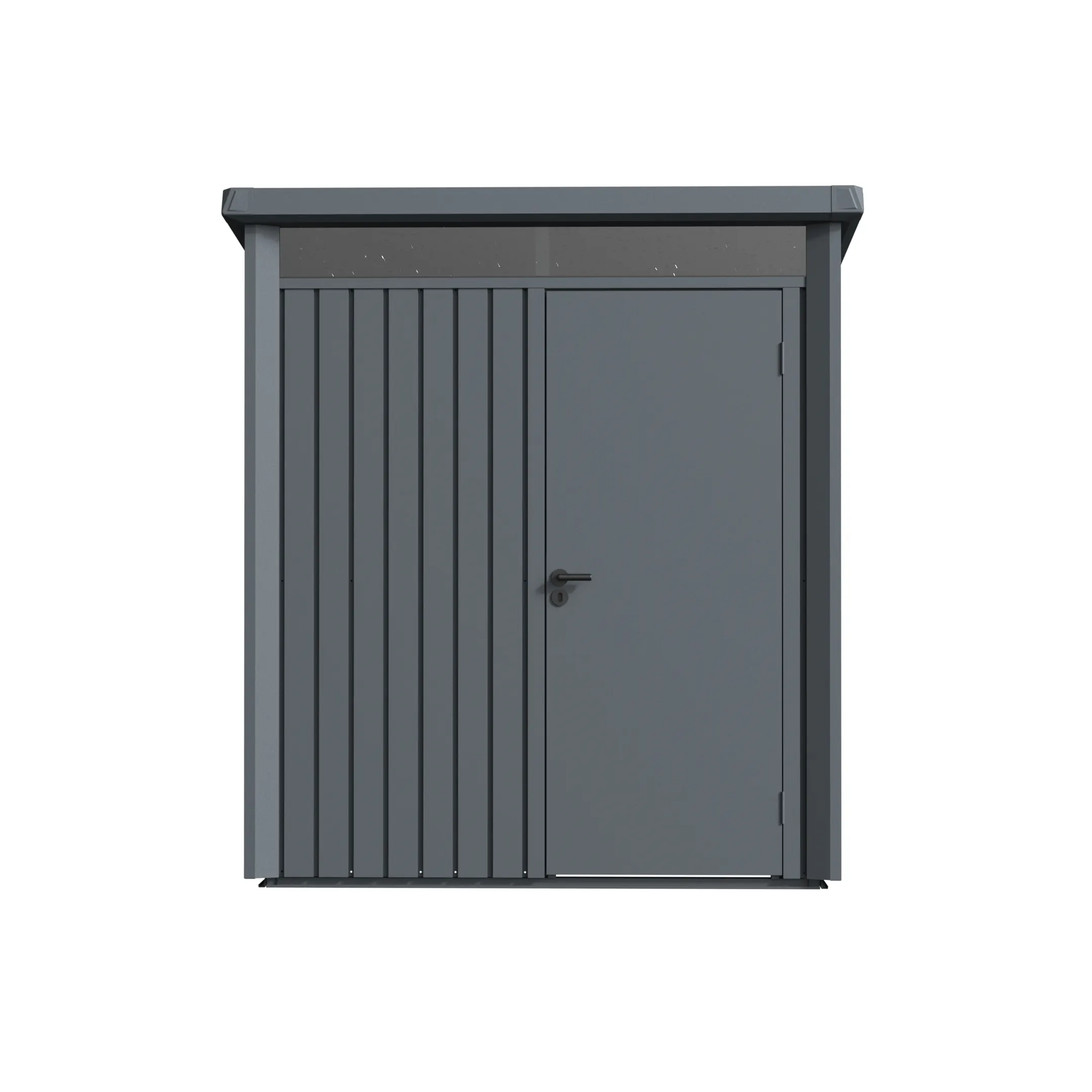 6 x 4 ft Pent Roof Metal Storage Shed | Vertex 7 6x4-ft-pent-roof-metal-storage-shed-vertex-product-7