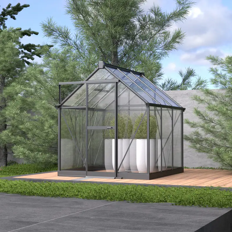 Testing & Validation 16 6x6-ft-aluminium-gable-roof-greenhouse-with-glass-panels-s-series-scene-1