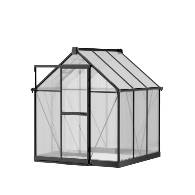 6x6-ft-aluminium-gable-roof-greenhouse-with-polycarbonate-panels-s-series-product-1