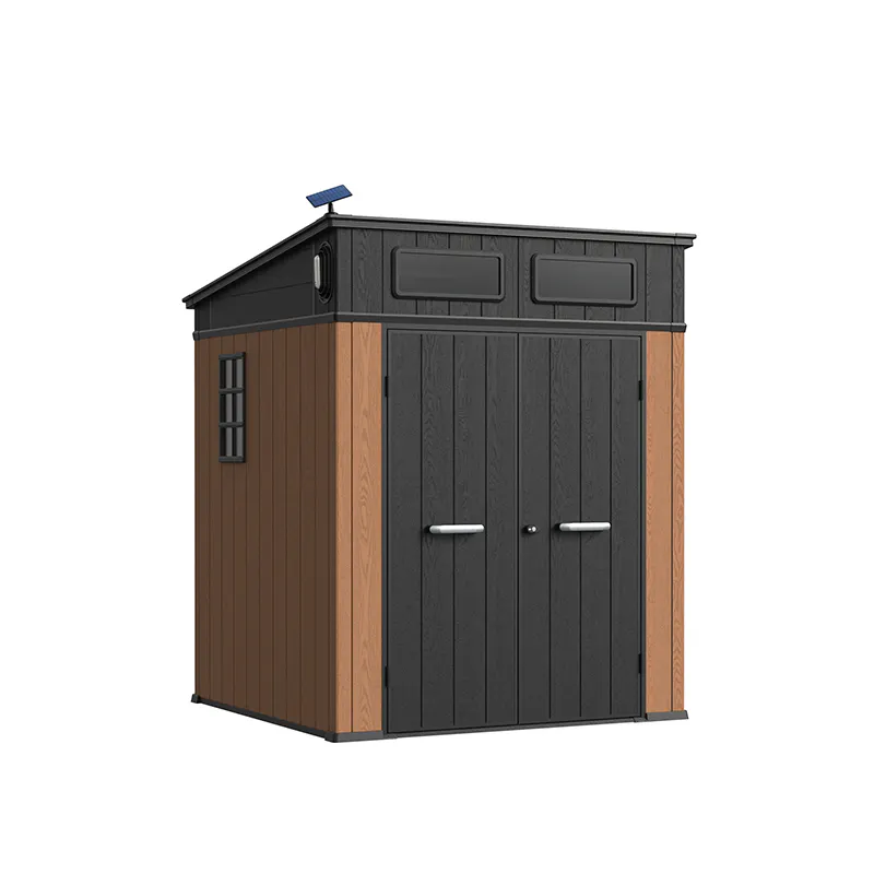 6 x 6 ft Pent Roof Resin Storage Shed | KC2 Pro 14 6x6-ft-pent-roof-resin-storage-shed-kc2-pro-product-1