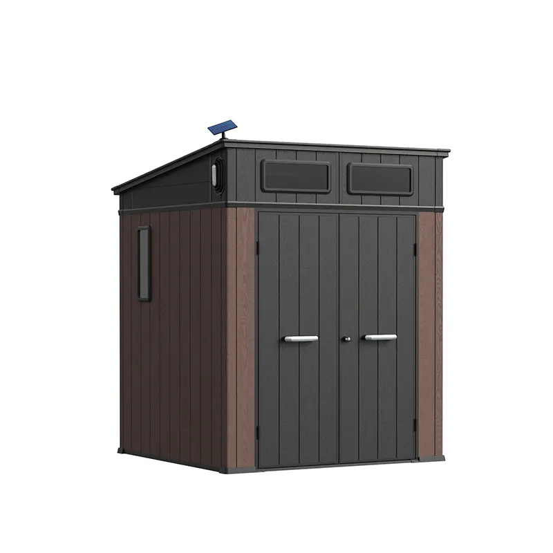6 x 6 ft Pent Roof Resin Storage Shed | KC2 7 6x6-ft-pent-roof-resin-storage-shed-kc2-product-10