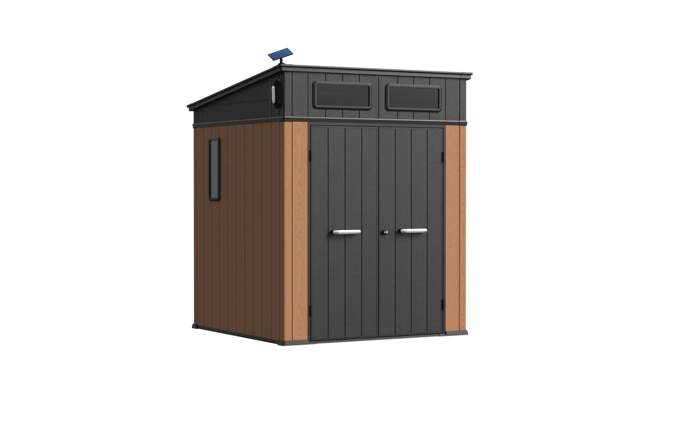 6 x 6 ft Pent Roof Resin Storage Shed | KC2 10 6x6-ft-pent-roof-resin-storage-shed-kc2-product-15