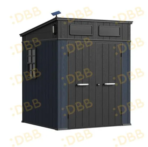 6 x 6 ft Pent Roof Resin Storage Shed | KC2 Ultra 3 6x6-ft-pent-roof-resin-storage-shed-kc2-ultra-product-3