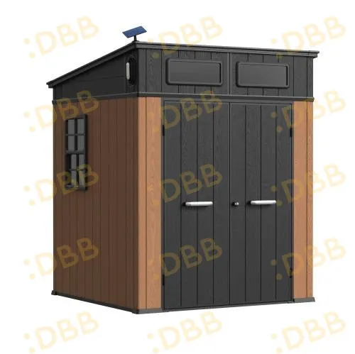 6 x 6 ft Pent Roof Resin Storage Shed | KC2 Ultra 4 6x6-ft-pent-roof-resin-storage-shed-kc2-ultra-product-4