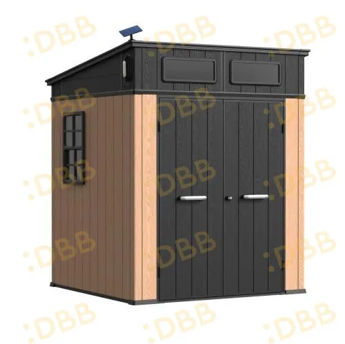 6 x 6 ft Pent Roof Resin Storage Shed | KC2 Ultra 5 6x6-ft-pent-roof-resin-storage-shed-kc2-ultra-product-5