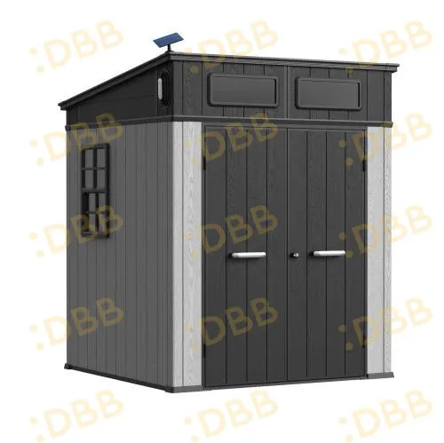 6 x 6 ft Pent Roof Resin Storage Shed | KC2 Ultra 6 6x6-ft-pent-roof-resin-storage-shed-kc2-ultra-product-6
