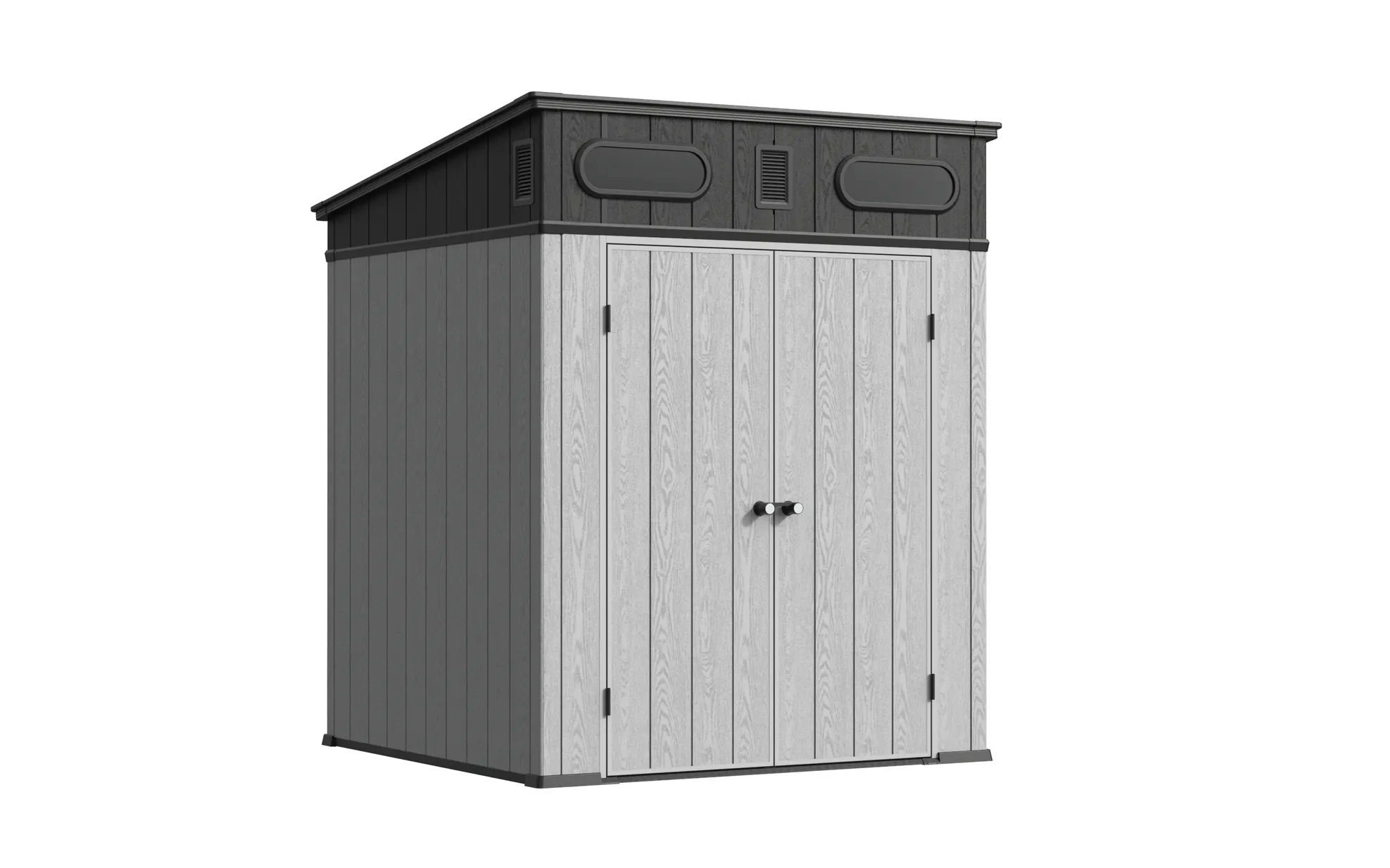 6 x 6 ft Pent Roof Resin Storage Shed | KF 5 6x6-ft-pent-roof-resin-storage-shed-kf-product-10