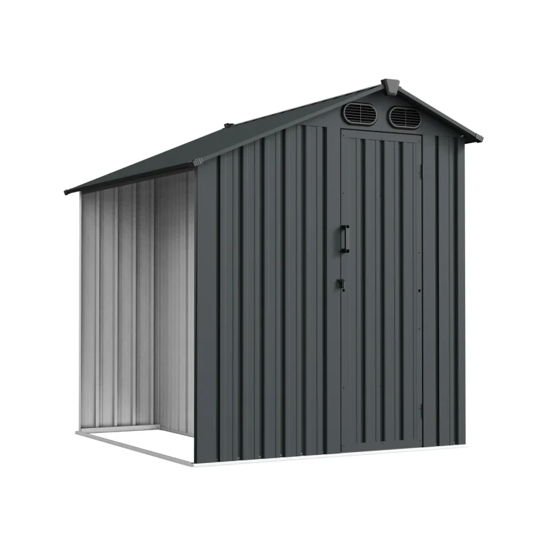 6x6-ft-special-shaped-gable-roof-metal-storage-shed-ks-product-1