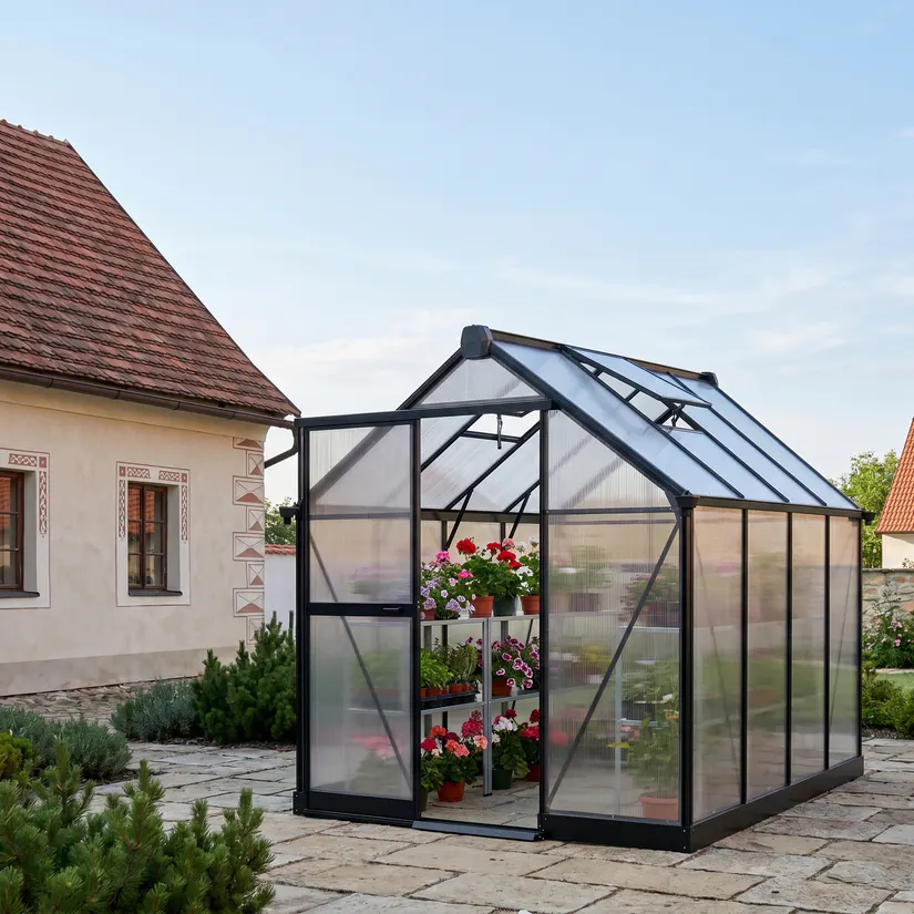 6x8-ft-aluminium-gable-roof-greenhouse-with-polycarbonate-panels-s-series-scene-7