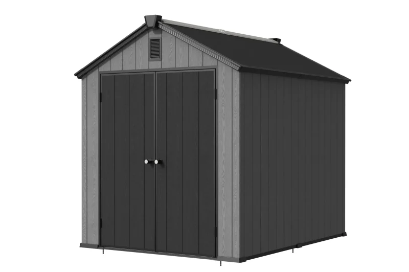 6 x 8 ft Gable Roof Resin Storage Shed | KF 5 6x8-ft-gable-roof-resin-storage-shed-kf-product-3