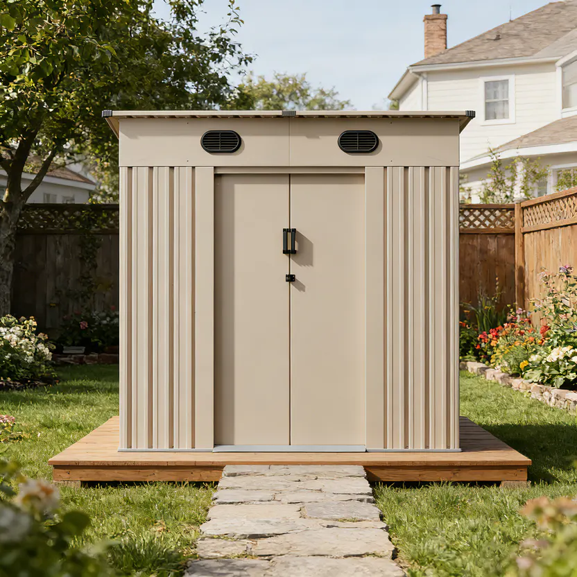 DIY Retailer Chains Buyer Program 3 7x6-ft-pent-roof-metal-storage-shed-ks-scene-6