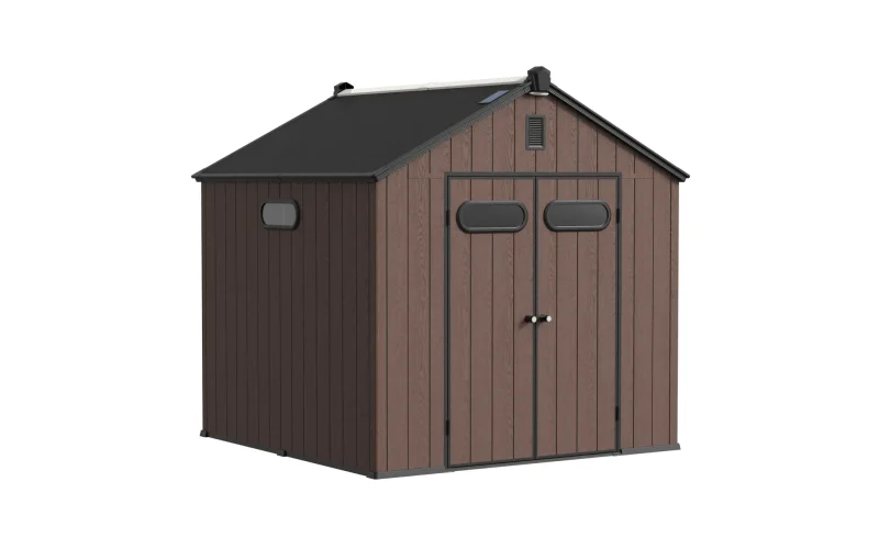 8 ft Gable Roof Resin Storage Shed | KF 4 8-ft-gable-roof-resin-storage-shed-kf-product-1