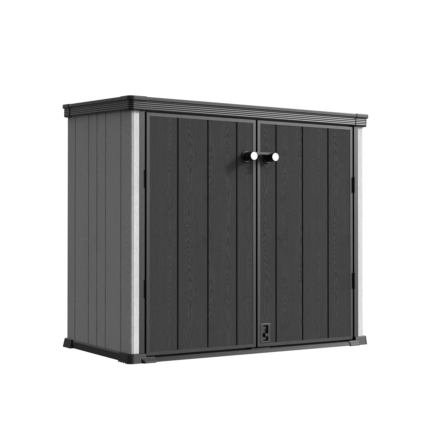850 L Vertical Resin Outdoor Storage Cabinet| KC2 1 850-l-horizontal-resin-outdoor-storage-cabinet-with-fixed-roof-kc2-product-1