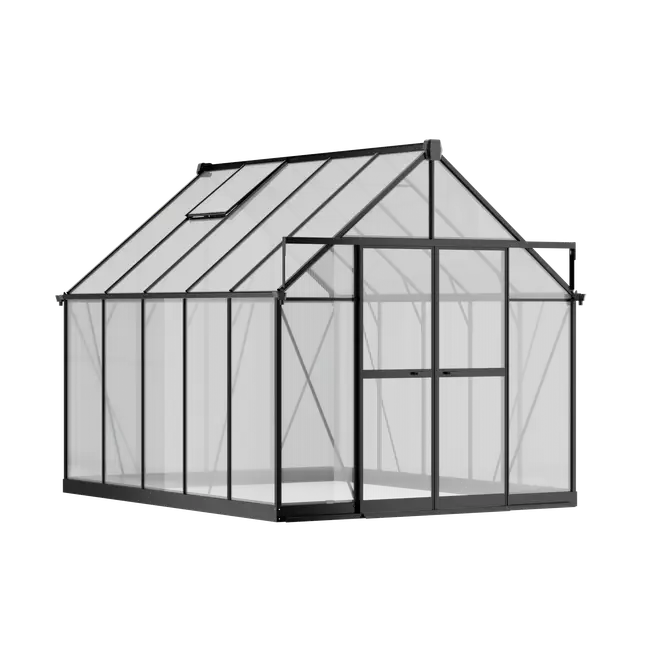 8x10-ft-aluminium-gable-roof-greenhouse-with-polycarbonate-panels-s-series-product-1