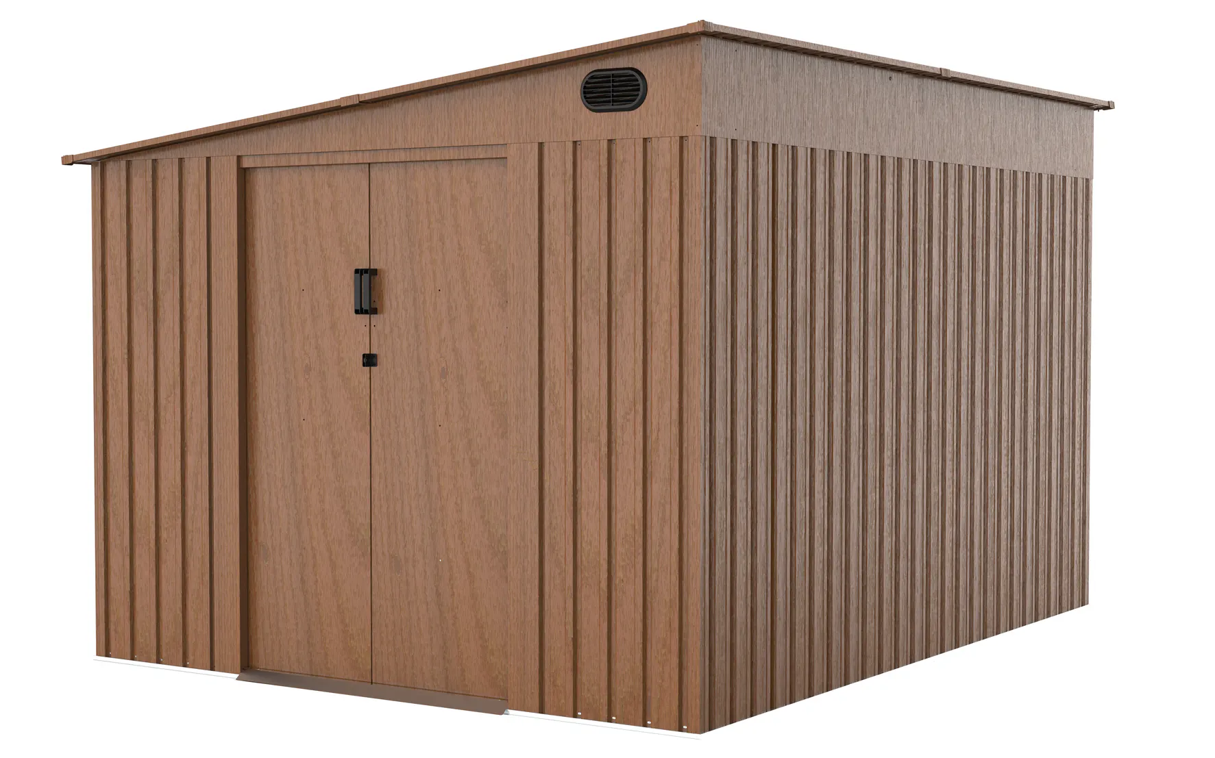 8 x 10 ft Side-Entry Metal Storage Shed | KS 2 8x10-ft-side-entry-metal-storage-shed-ks-product-2