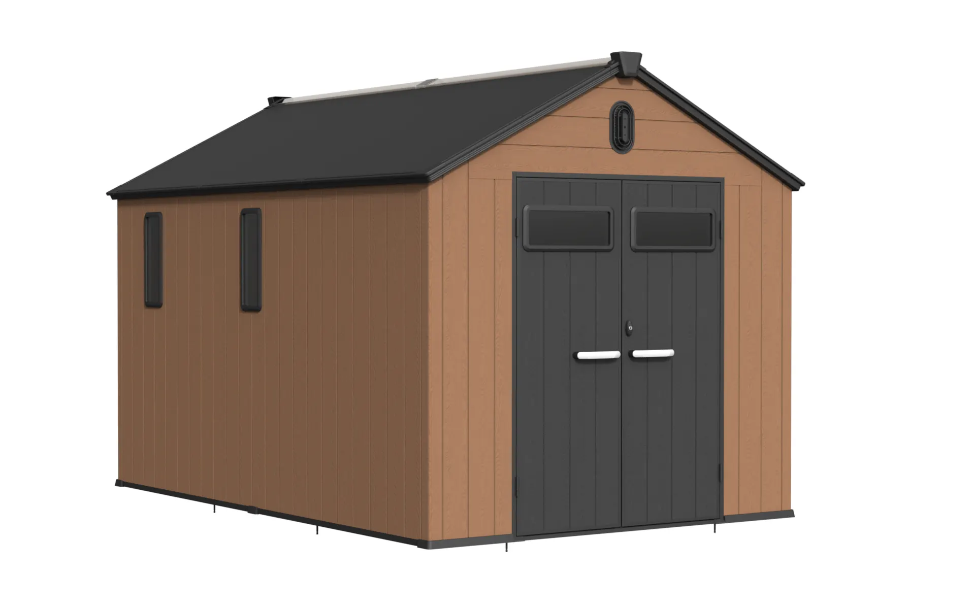 8 x 12 ft Gable Roof Resin Storage Shed | KC2 1 8x12-ft-gable-roof-resin-storage-shed-kc2-product-1