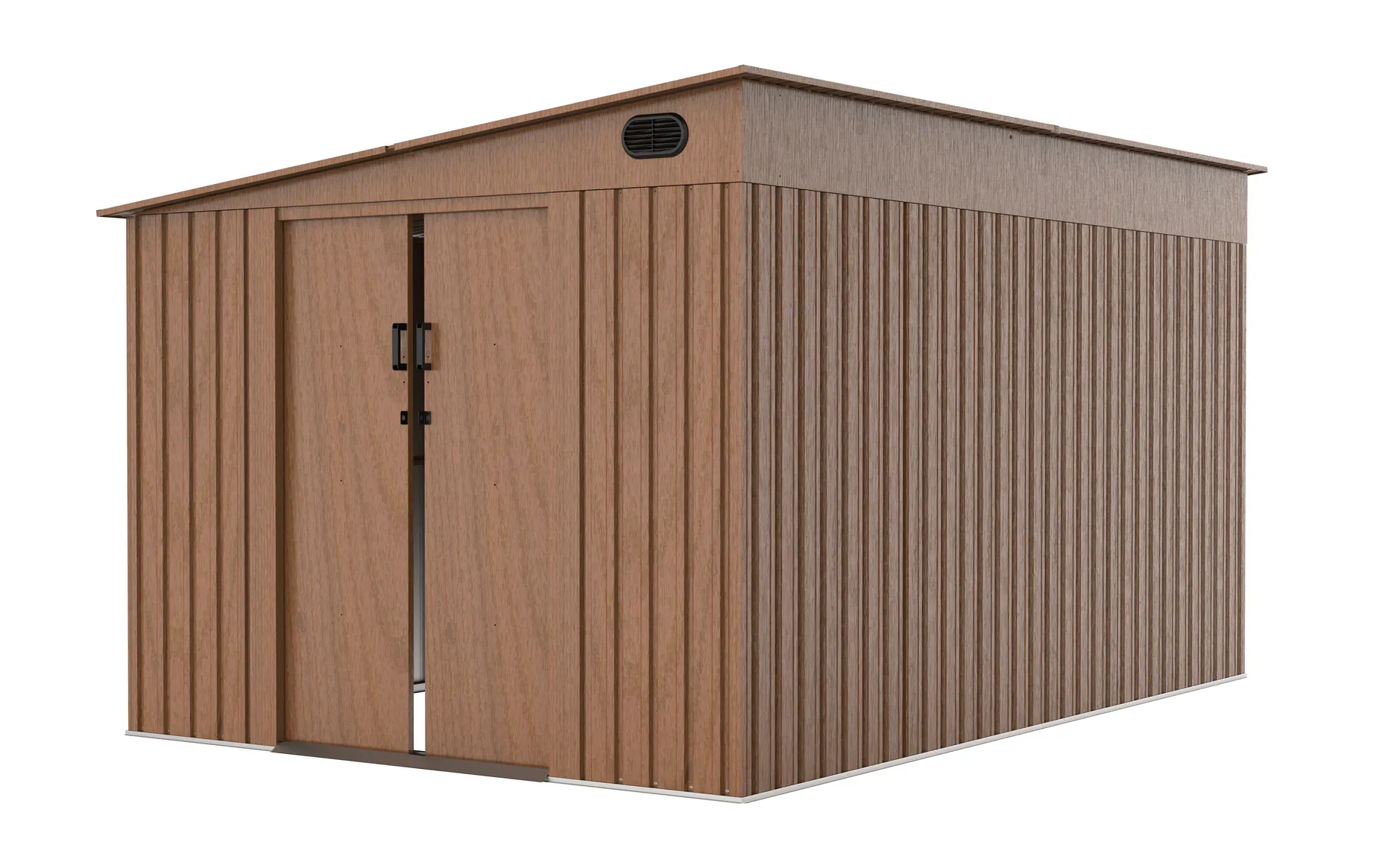 8 x 12 ft Side-Entry Metal Storage Shed | KS 7 8x12-ft-side-entry-metal-storage-shed-ks-product-7