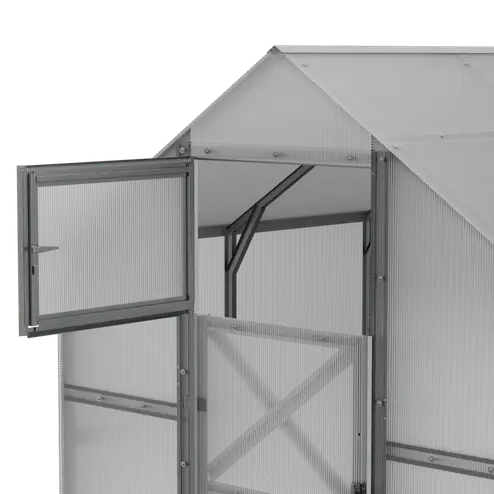 8x16-ft-steel-gable-roof-greenhouse-detail-2