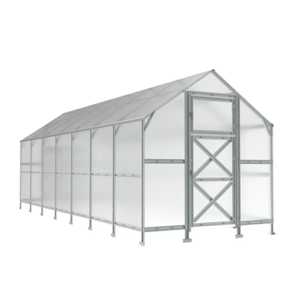 8 x 18.5 ft Steel Gable Roof Greenhouse 1 8x18.5-ft-steel-gable-roof-greenhouse-product