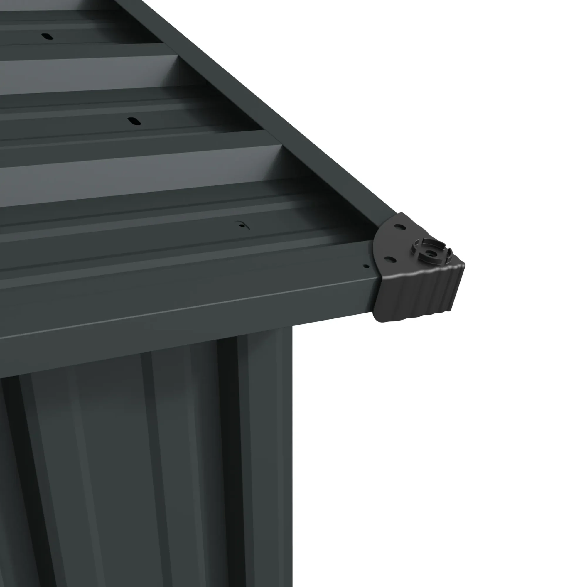 8x4-ft-special-shaped-gable-roof-metal-storage-shed-ks-detail-1