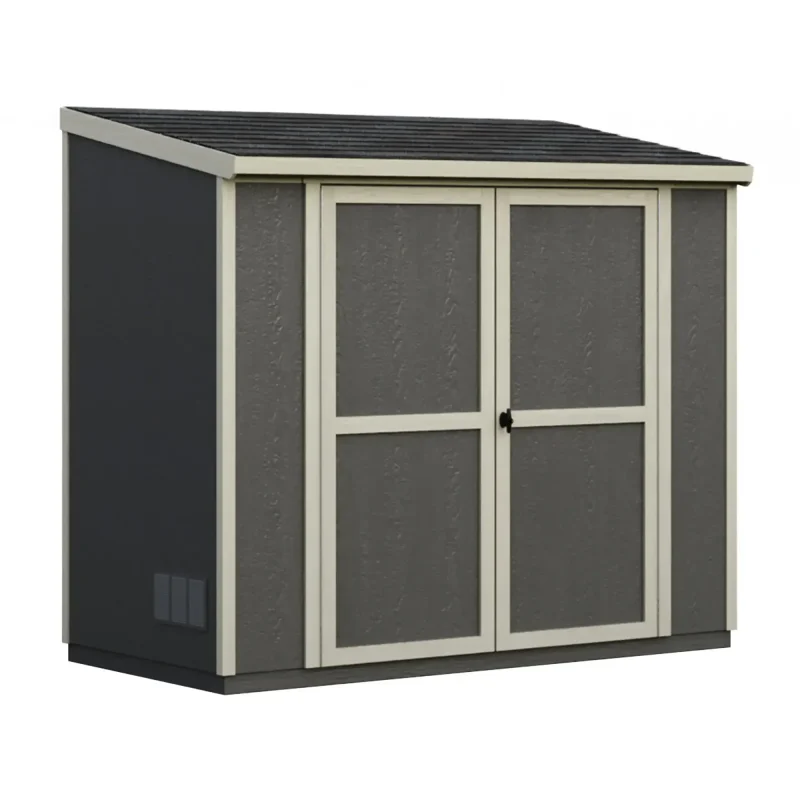 8 x 4 ft Wooden Pent Roof Storage Shed 1 8x4-ft-wooden-pent-garden-room-product