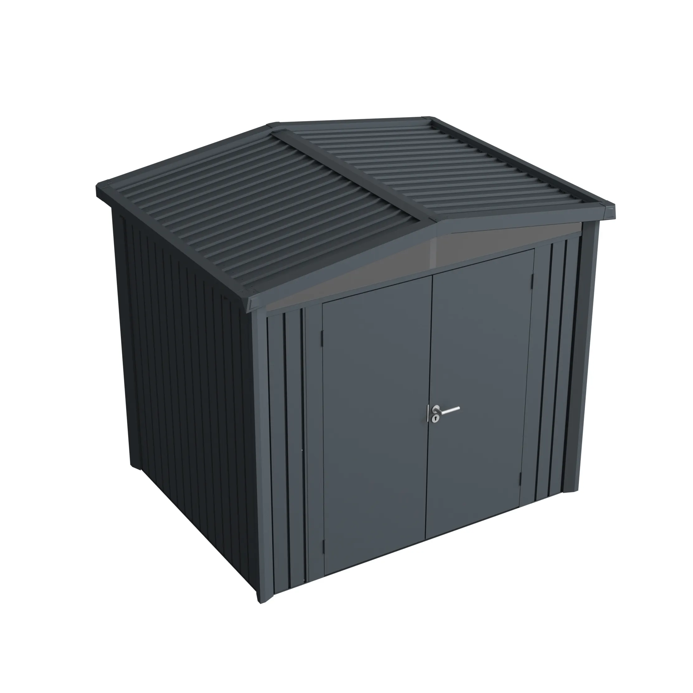 8 x 6 ft Gable Roof Metal Storage Shed | Vertex 1 8x6-ft-gable-roof-metal-storage-shed-vertex-product-1