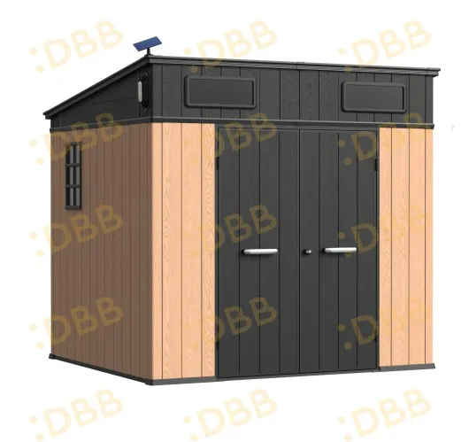 8 x 7 ft Pent Roof Resin Storage Shed | KC2 Pro 12 8x7-ft-pent-roof-resin-storage-shed-kc2-pro-product-1