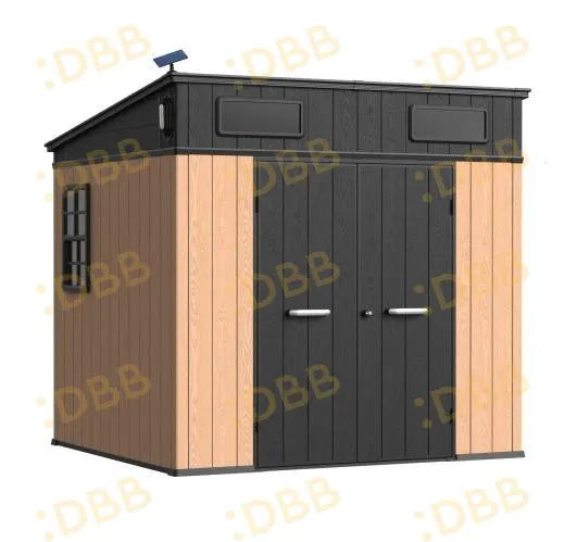 8 x 7 ft Pent Roof Resin Storage Shed | KC2 Ultra 2 8x7-ft-pent-roof-resin-storage-shed-kc2-ultra-product-2
