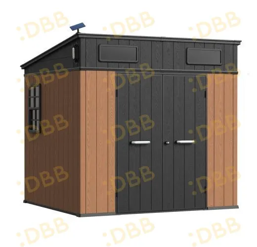 8 x 7 ft Pent Roof Resin Storage Shed | KC2 Ultra 6 8x7-ft-pent-roof-resin-storage-shed-kc2-ultra-product-6