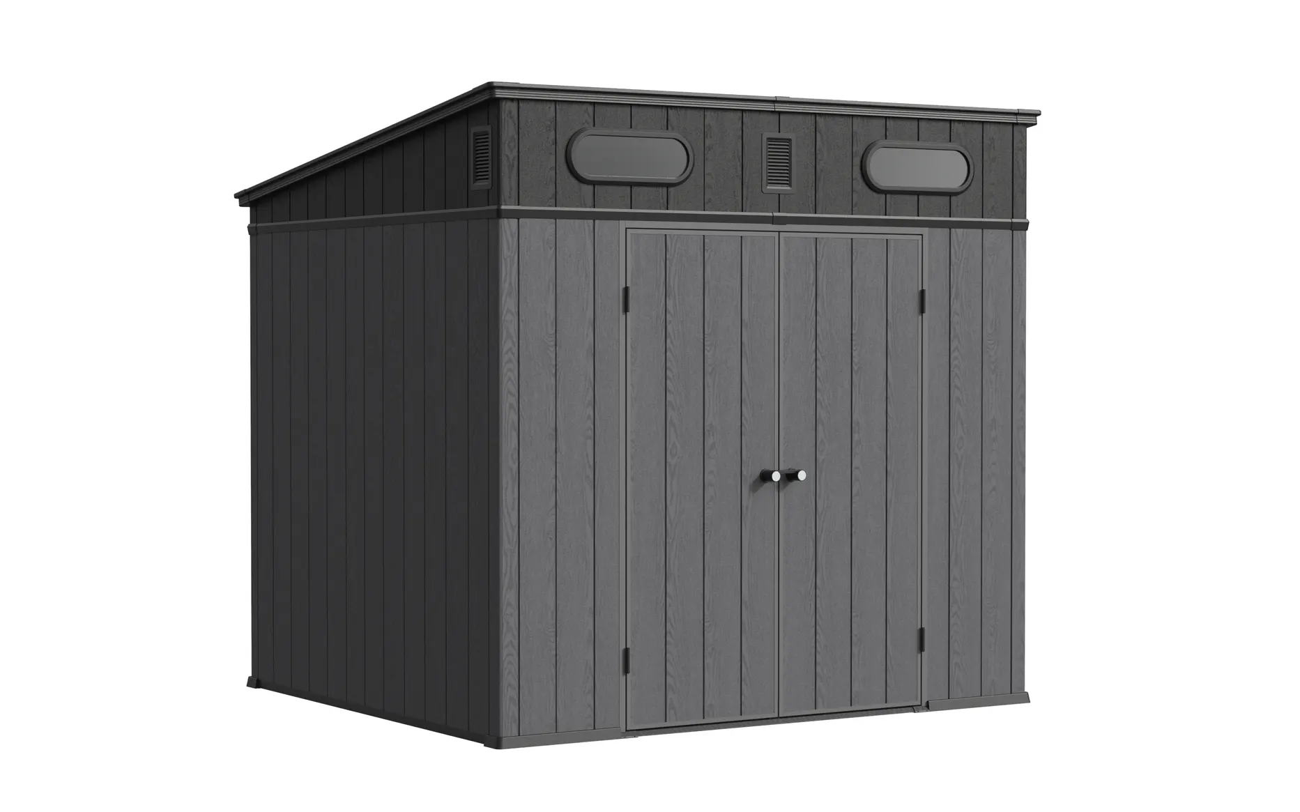 8 x 7 ft Pent Roof Resin Storage Shed | KF 1 8x7-ft-pent-roof-resin-storage-shed-kf-product-11