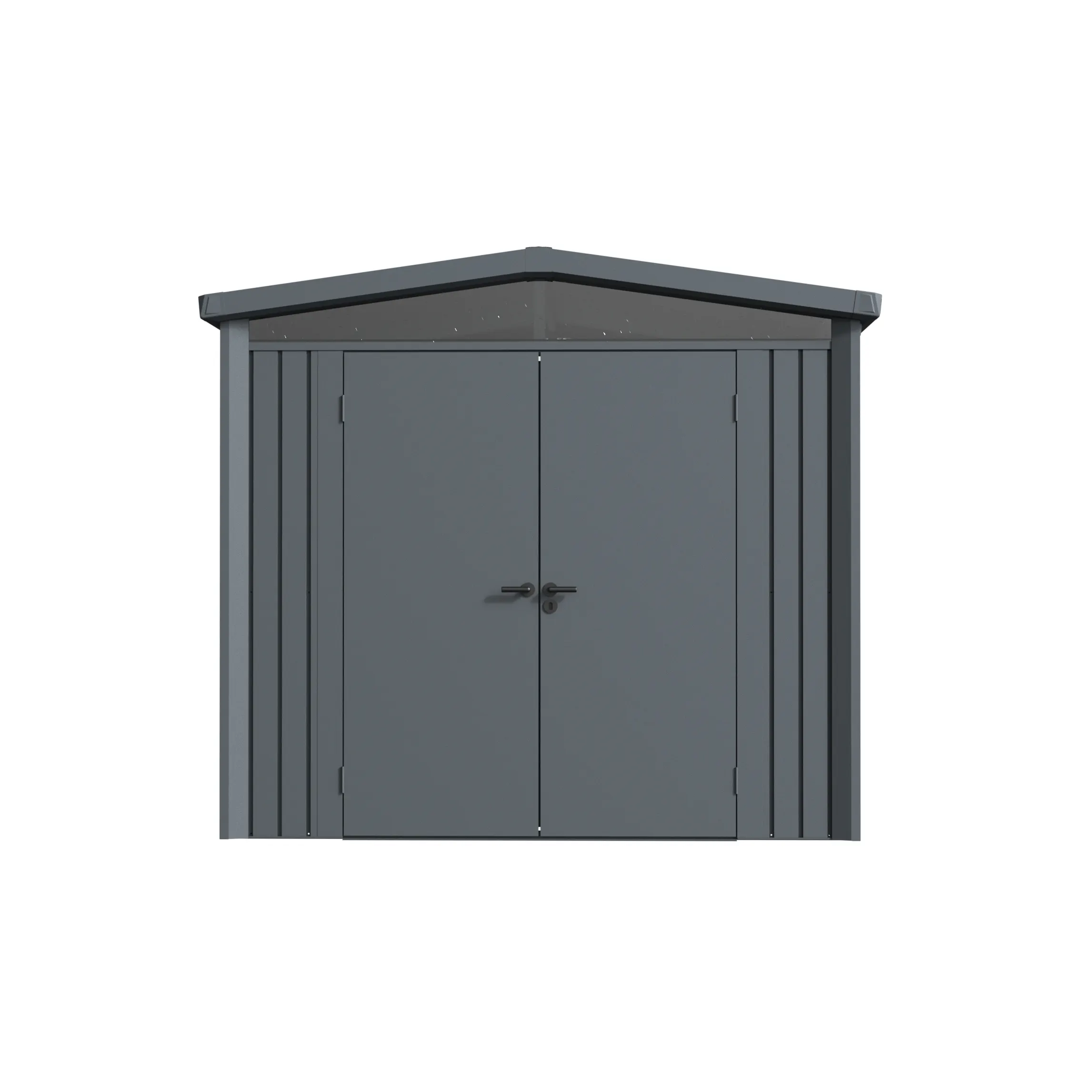 8 x 8 ft Gable Roof Metal Storage Shed | Vertex 2 8x8-ft-gable-roof-metal-storage-shed-vertex-product-2
