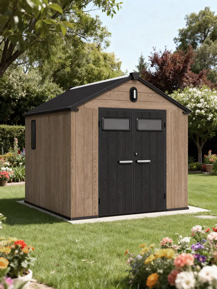 8x8-ft-gable-roof-resin-storage-shed-kc2-scene-2