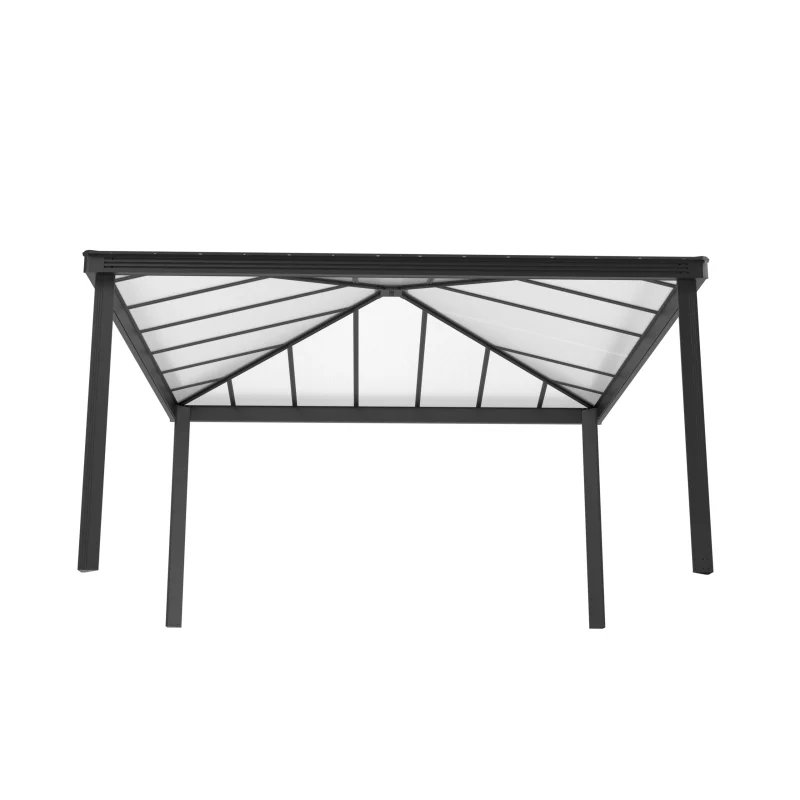 Freestanding Metal Hip Roof Gazebo 2 freestanding-metal-hip-roof-pergola-product-1-scaled