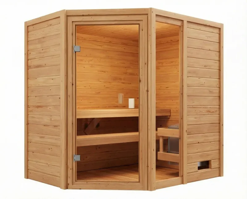 Indoor Corner Infrared Sauna 6 indoor-corner-infrared-sauna-product-2