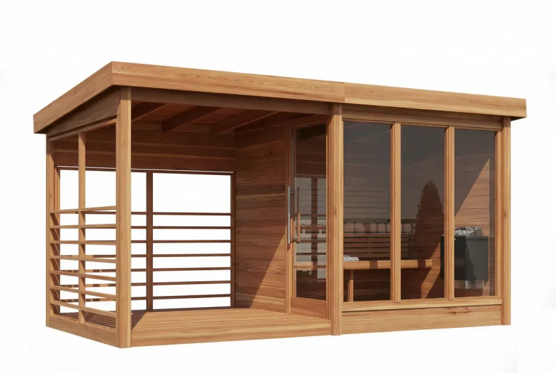 Outdoor Pent Roof Sauna 2 outdoor-pent-roof-sauna-product-1
