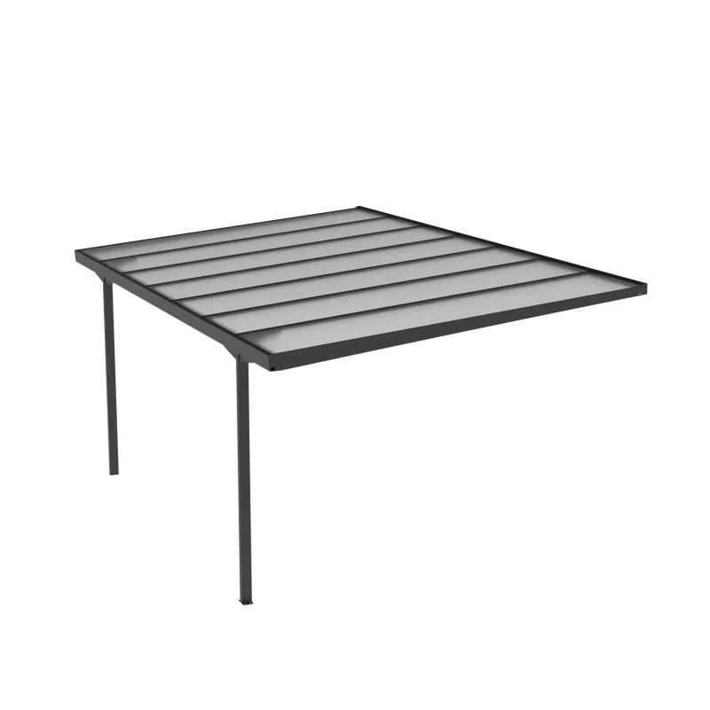 10 x 17 ft Aluminium Lean-To Carport 12 10x17-ft-aluminium-lean-to-carport-product-1