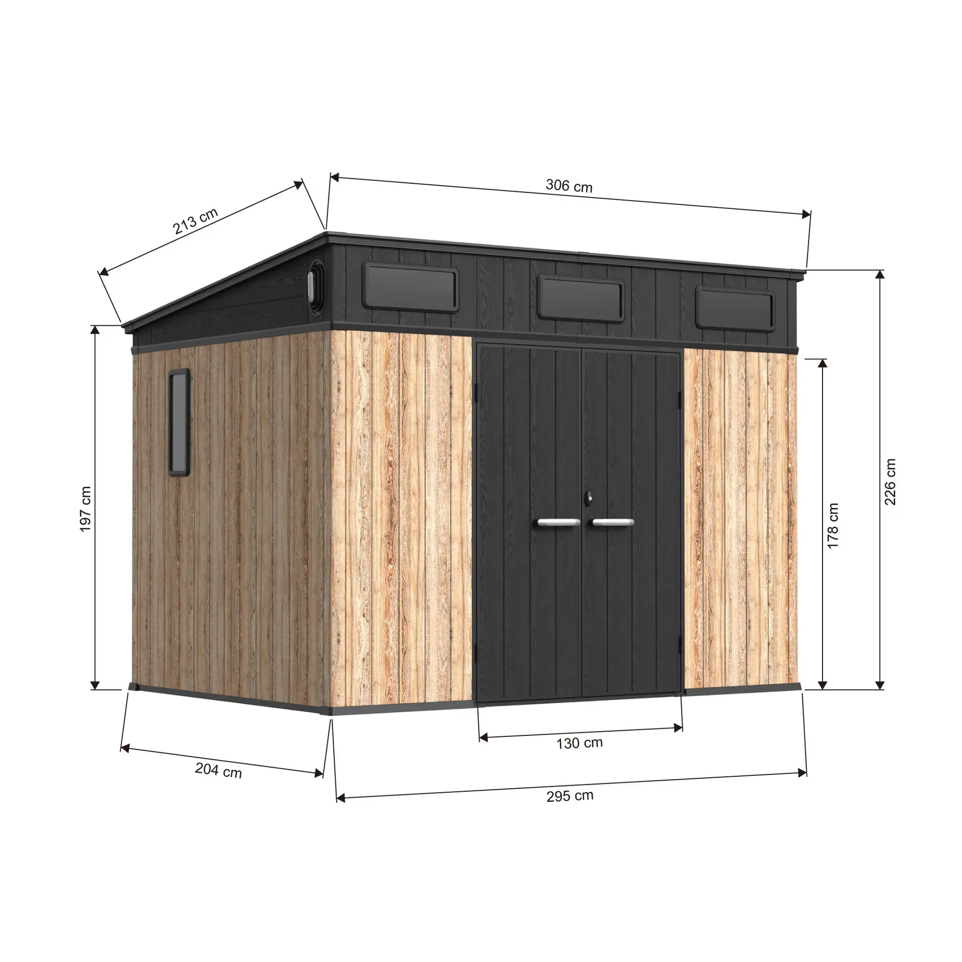 10x7-ft-pent-roof-resin-storage-shed-kc2-linedrawing-1