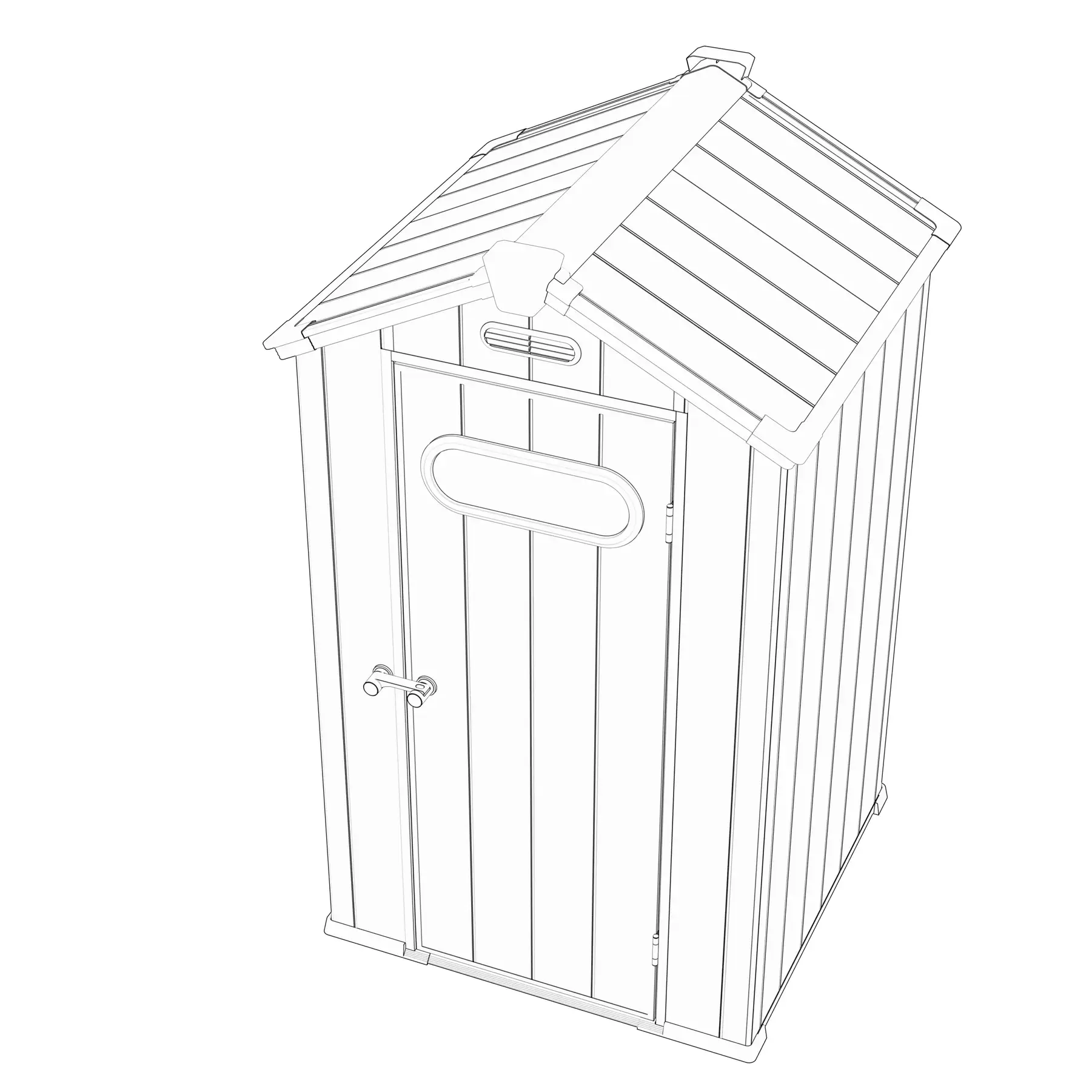 4x4-ft-gable-roof-resin-storage-shed-kc-linedrawing-1