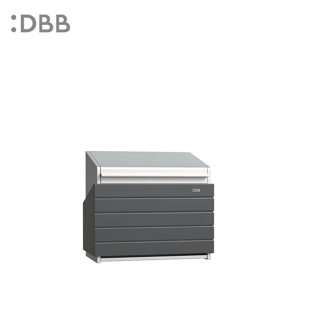 Metal Outdoor Structure Box | Small 2 Dust-box2-wide500L