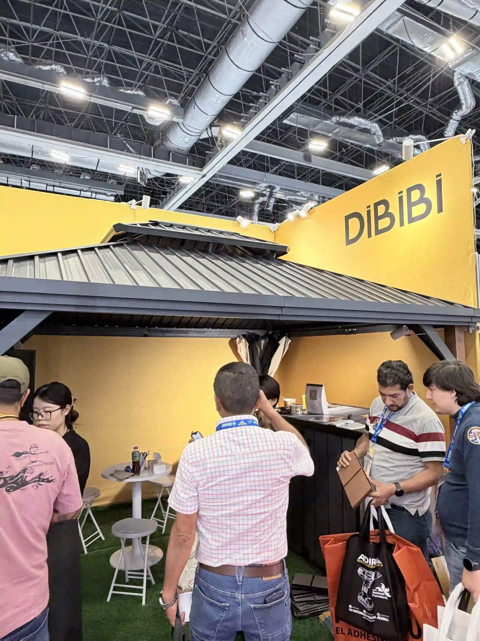 DiBiBi Debuted Resin Bar Sheds and Gazebos at Expo Nacional Ferretera 2026 4 dbb-pergola-display-at-expo-nacional-ferretera