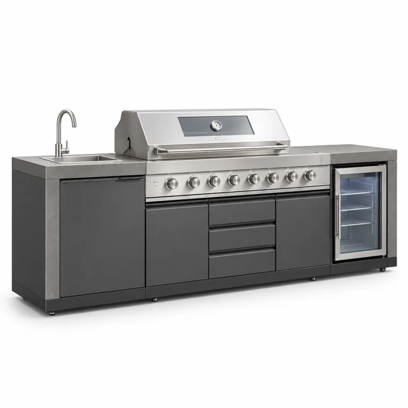 Metal Outdoor Kitchen 6 metal-outdoor-kitchen