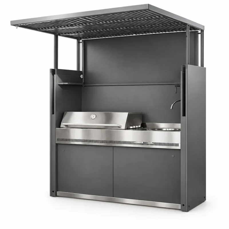 Metal Tilt Outdoor Kitchen 3 metal-tilt-outdoor-kitchen