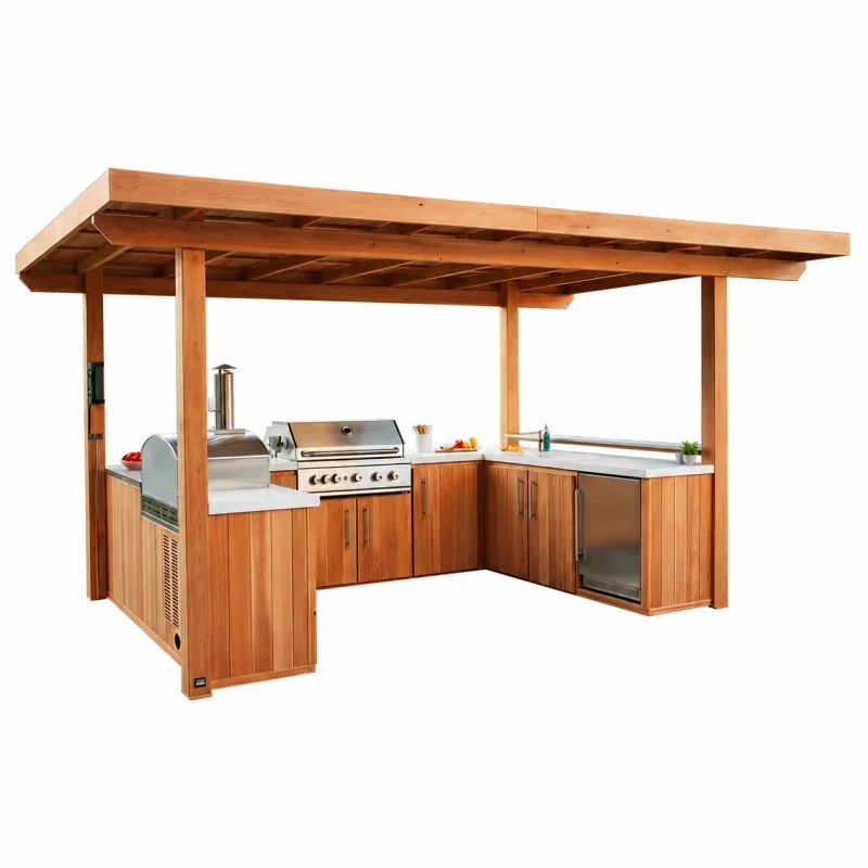 Wooden Outdoor Kitchen With Cover 9 wooden-outdoor-kitchen-with-cover