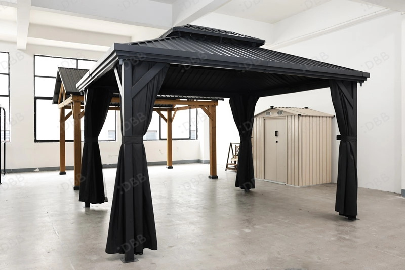 Technical Support 11 Metal Pergola Scene
